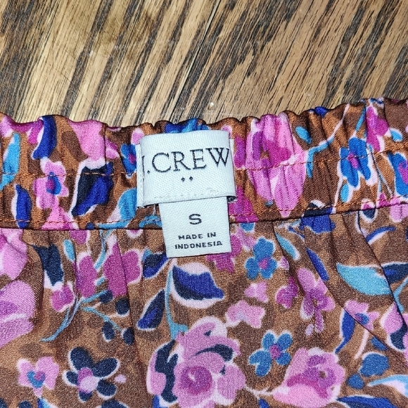 J. Crew Factory Purple and Pink Casual Pencil Skirt - Picture 2 of 6